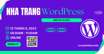 Nha trang wordpress meetup 82023